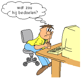 Wat zou hij bedoelen?